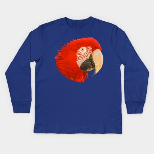 Macaw Kids Long Sleeve T-Shirt